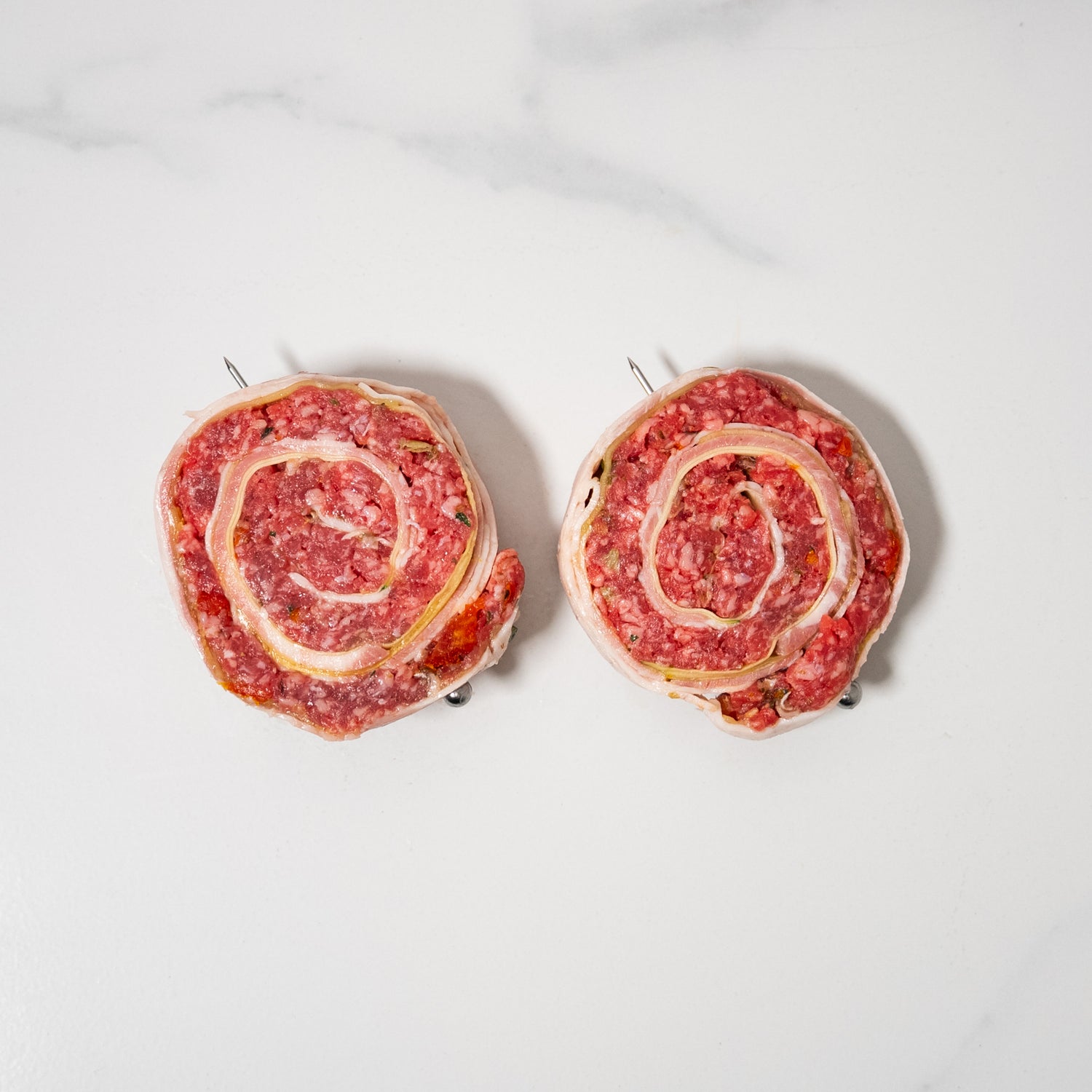 Galette enroulée de bacon