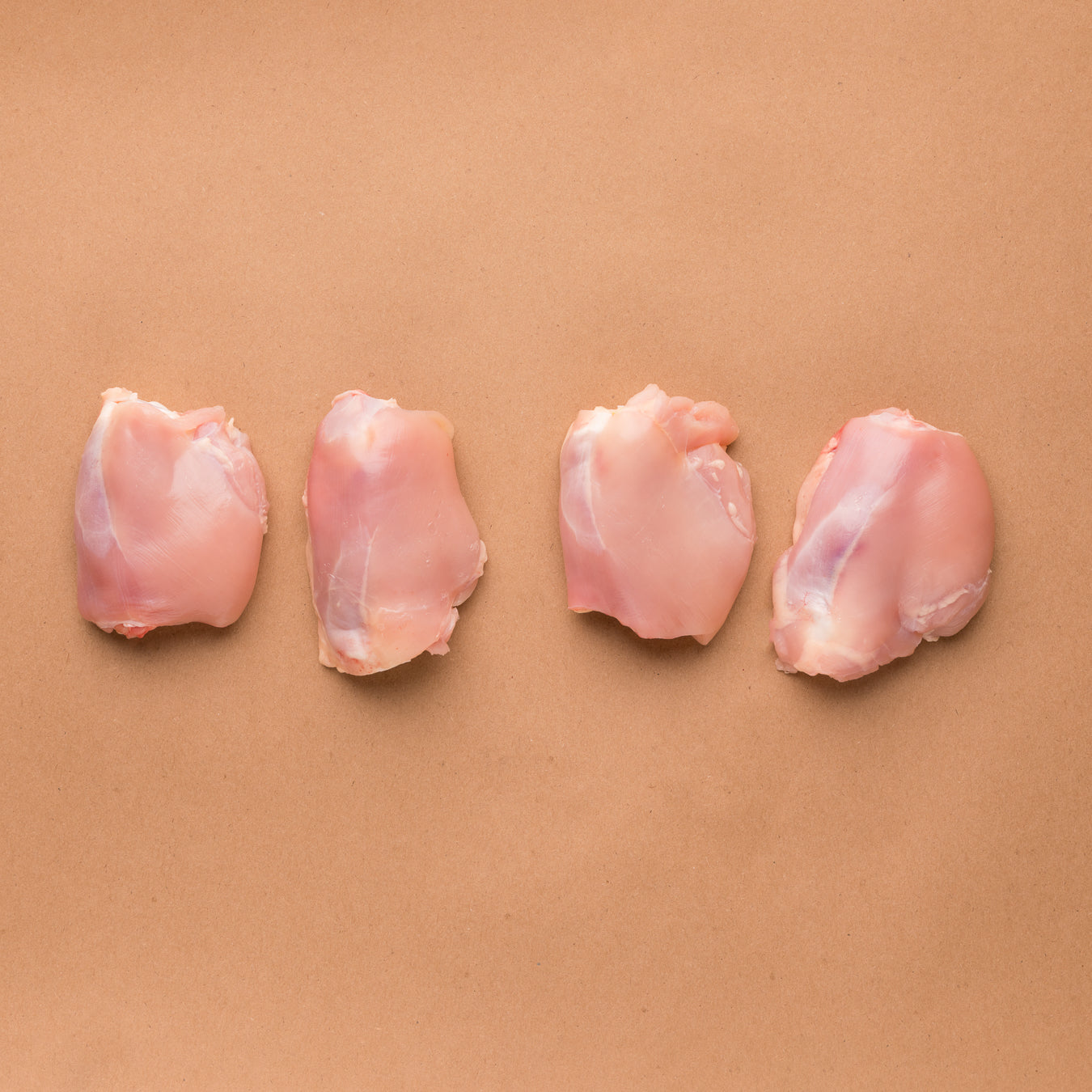 4 Hauts de cuisse de poulet de grain désossés du Québec