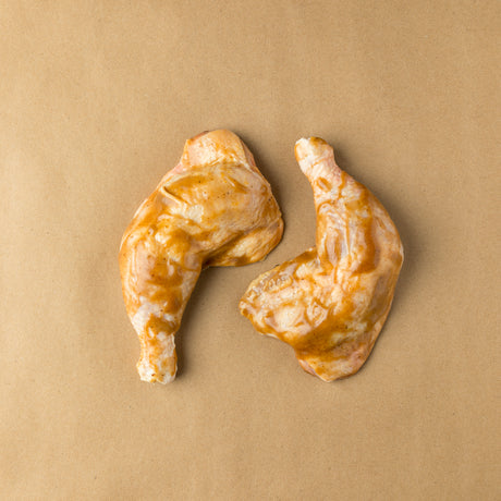 Cuisse de poulet de grain du Québec marinées