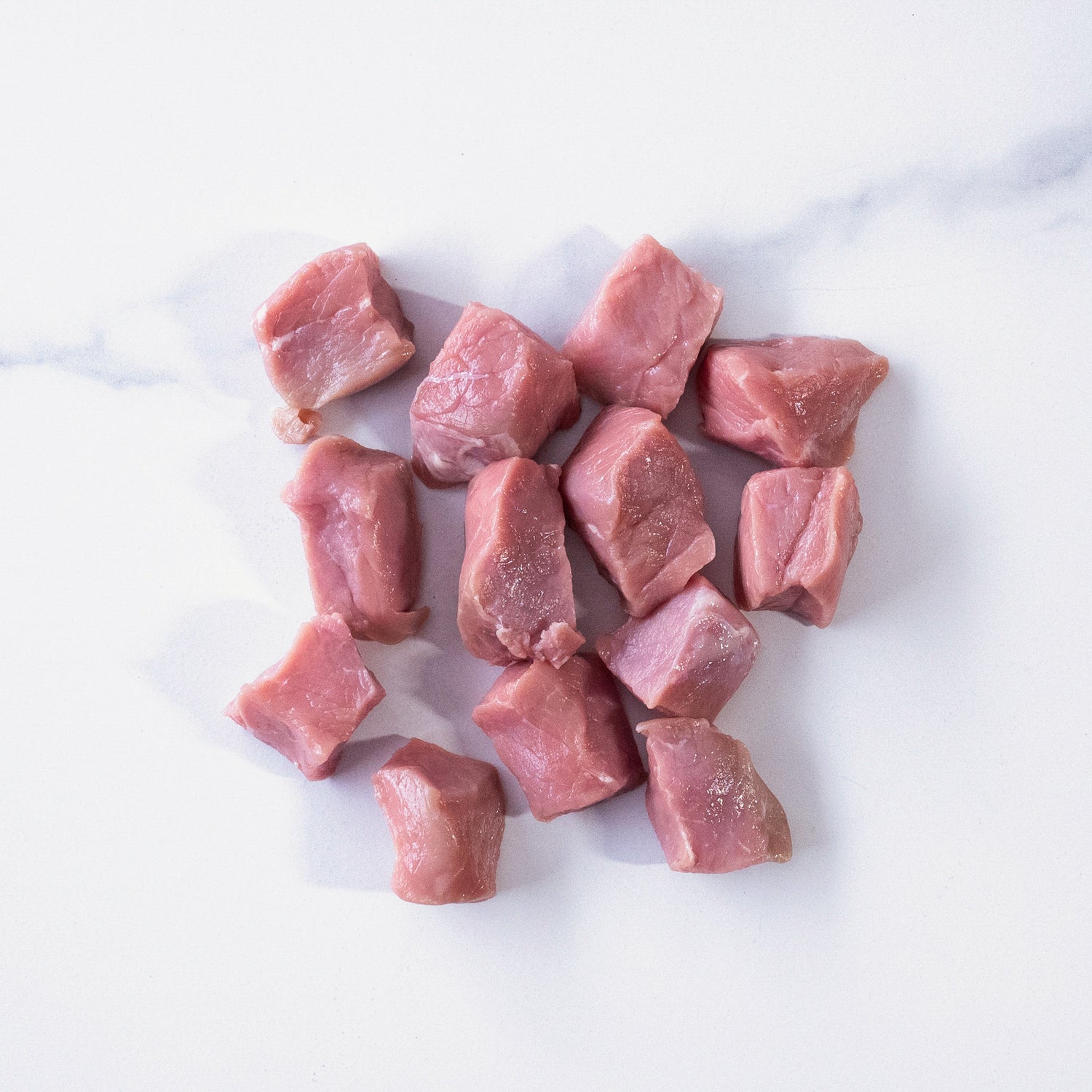 Cubes de veau à braiser
