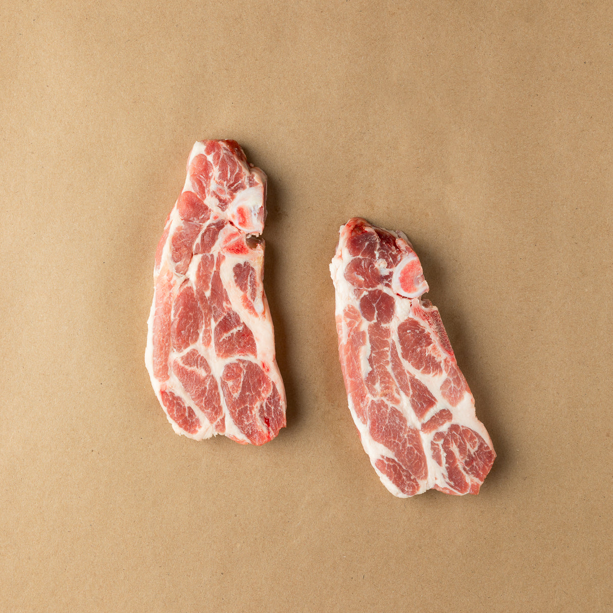 Pork neck ribs Beaurivage from Quebec