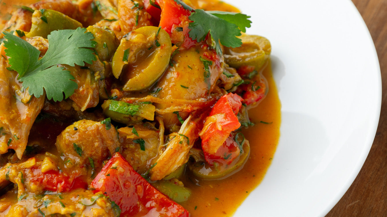 Poulet aux olives
