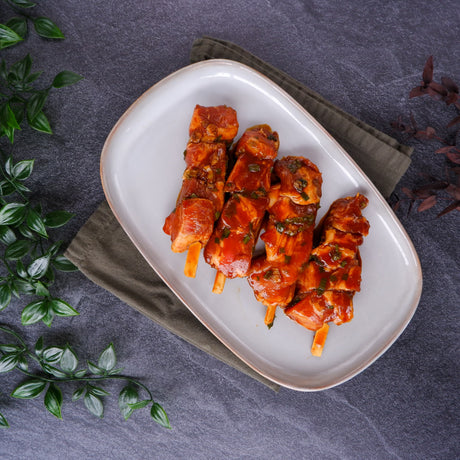 Brochettes de boeuf du Québec marinées