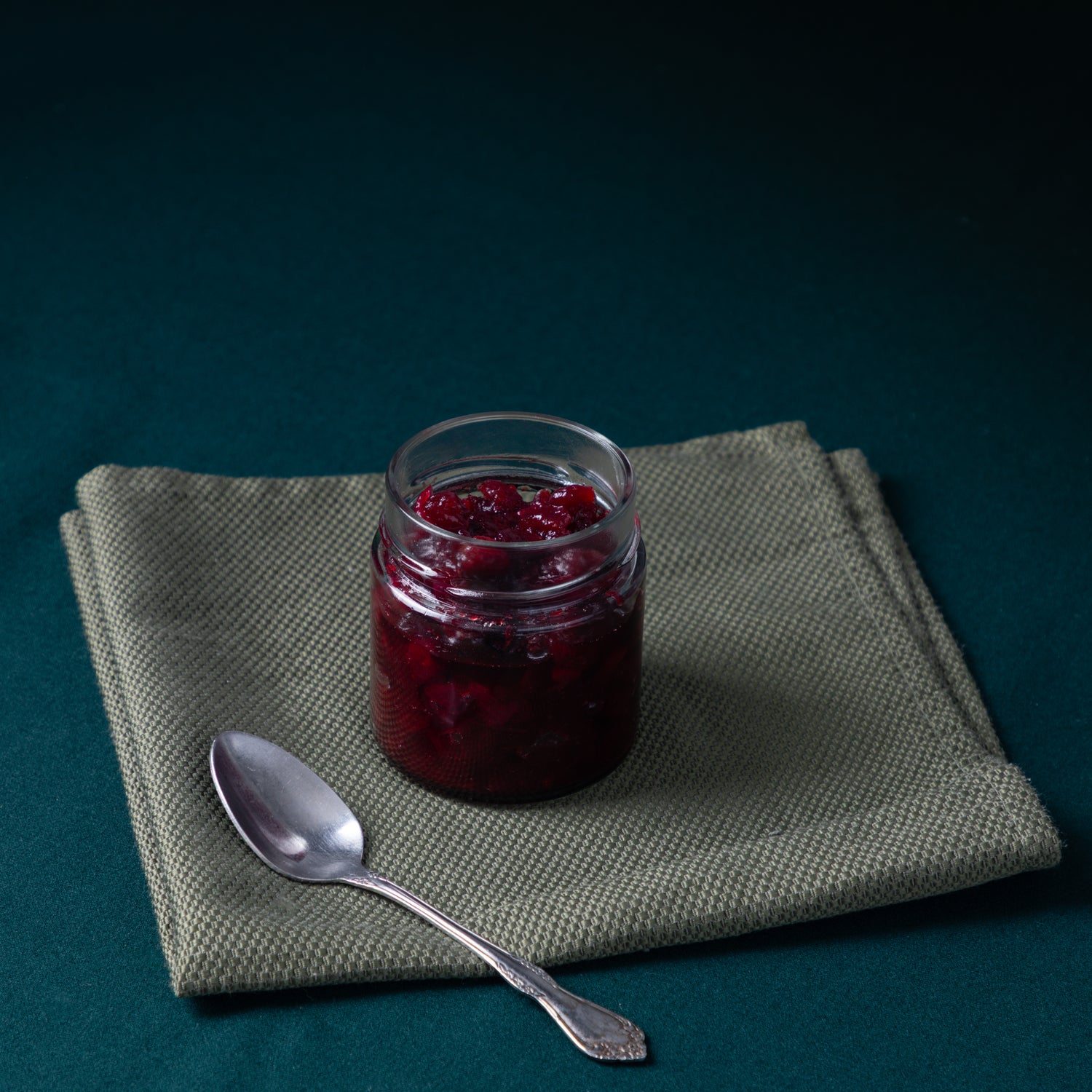 Homemade cranberry chutney