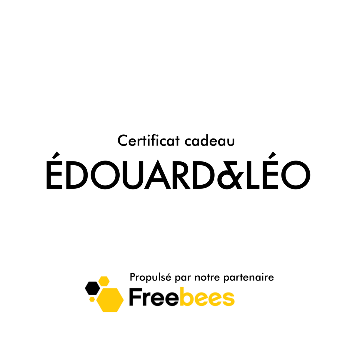 Certificat cadeau Boucherie Édouard et Léo (carte physique)