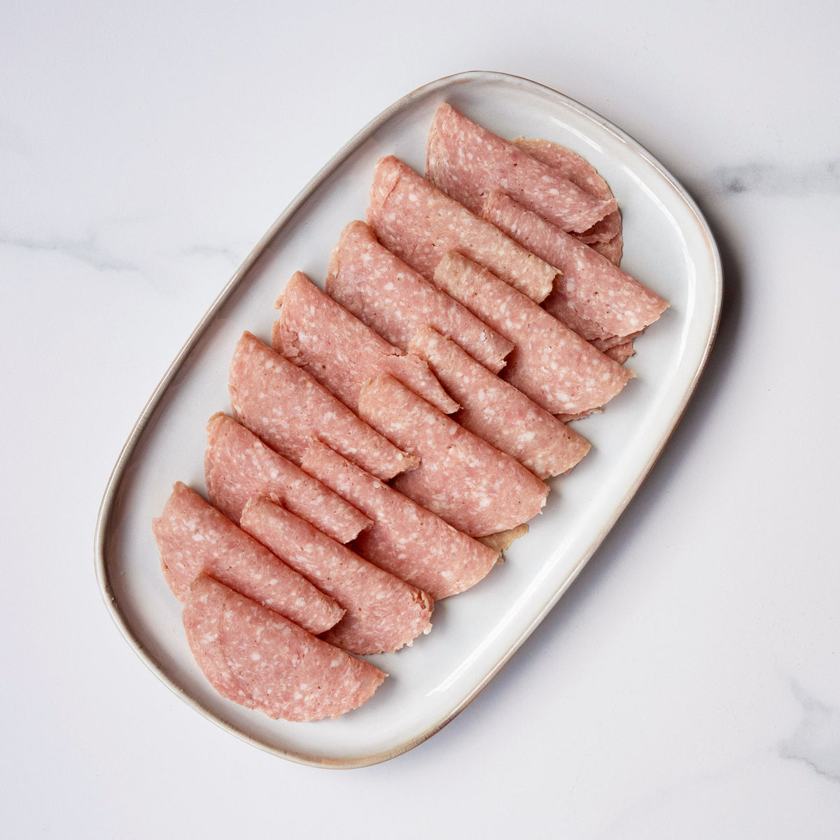 Homemade mortadella (without pistachio)