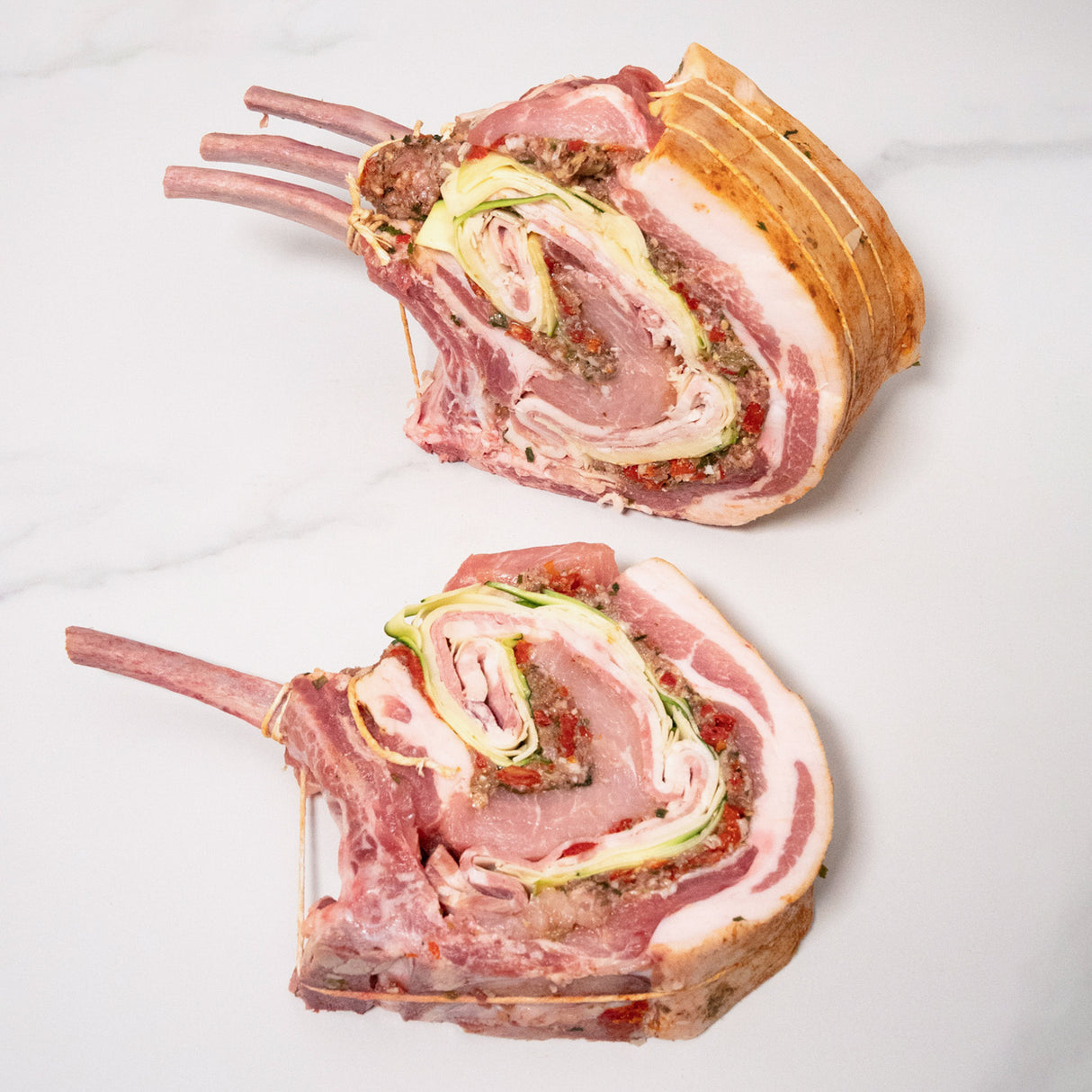 Stuffed pork chop