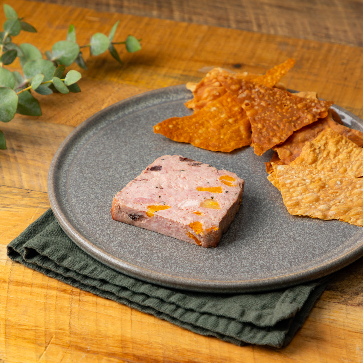 Terrine de porc abricot et Grand Marnier