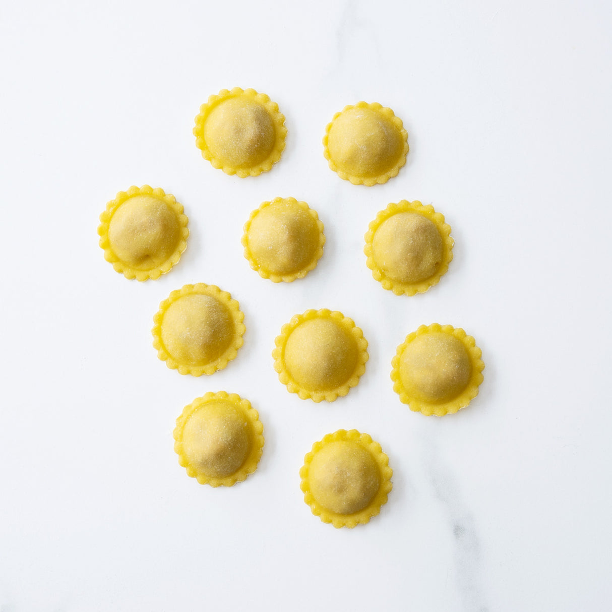 Homemade pork ravioli (10 pieces)