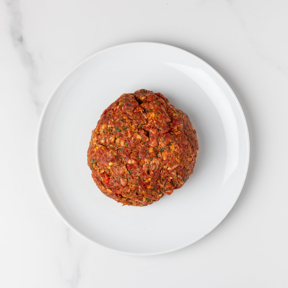 Mélange de viandes hachées, style kefta