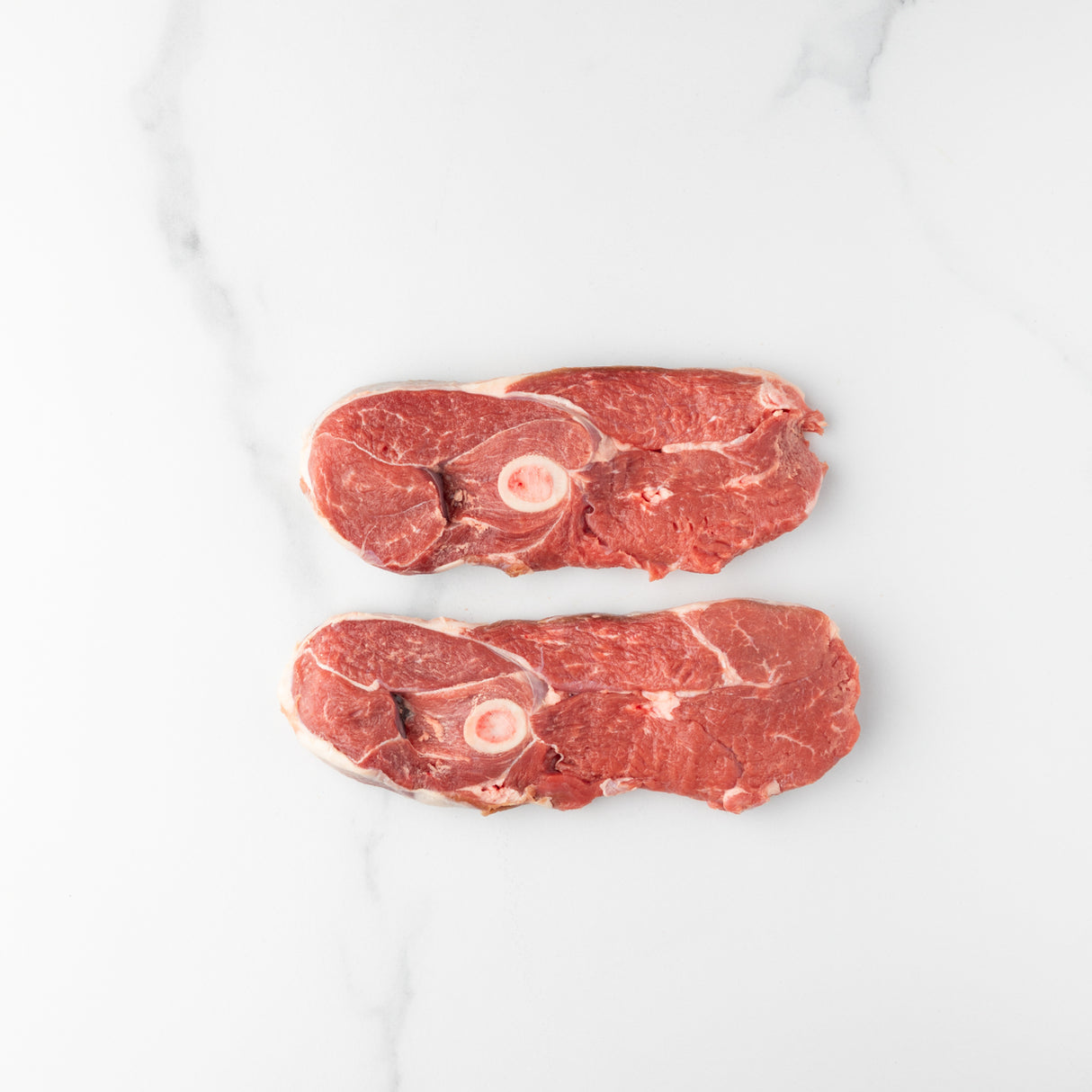 Steaks de gigot d'agneau du Québec sur os
