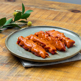 Brochettes de boeuf du Québec marinées