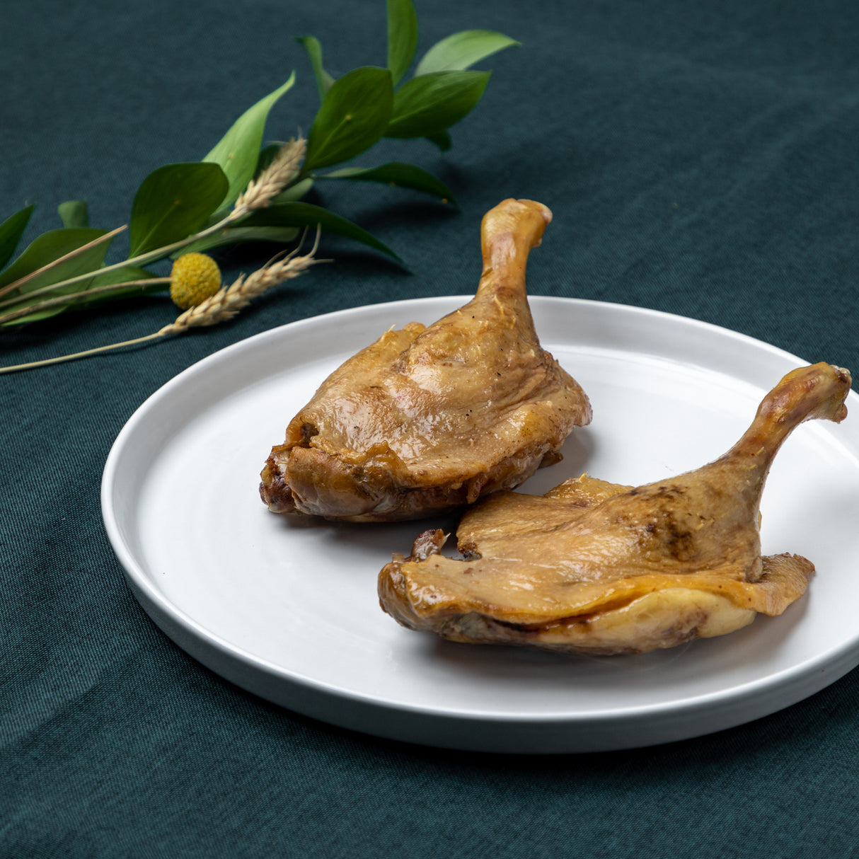 Duck leg confit from Quebec (1)