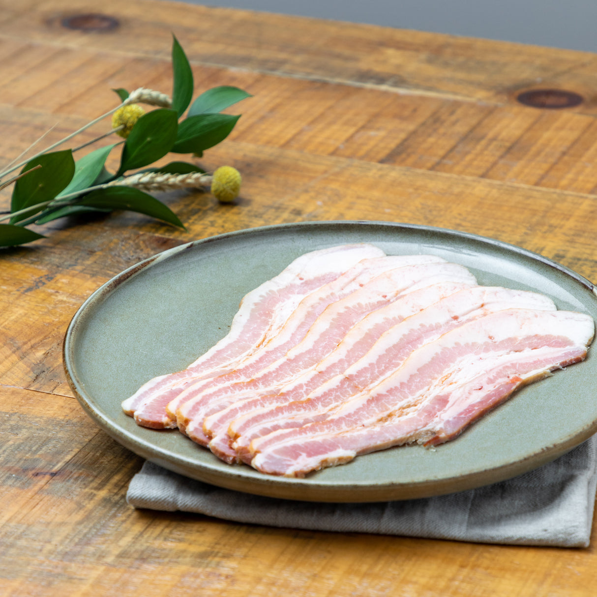 Bacon maison - tranches épaisses